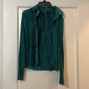 Emerald Green Windsor Button Up